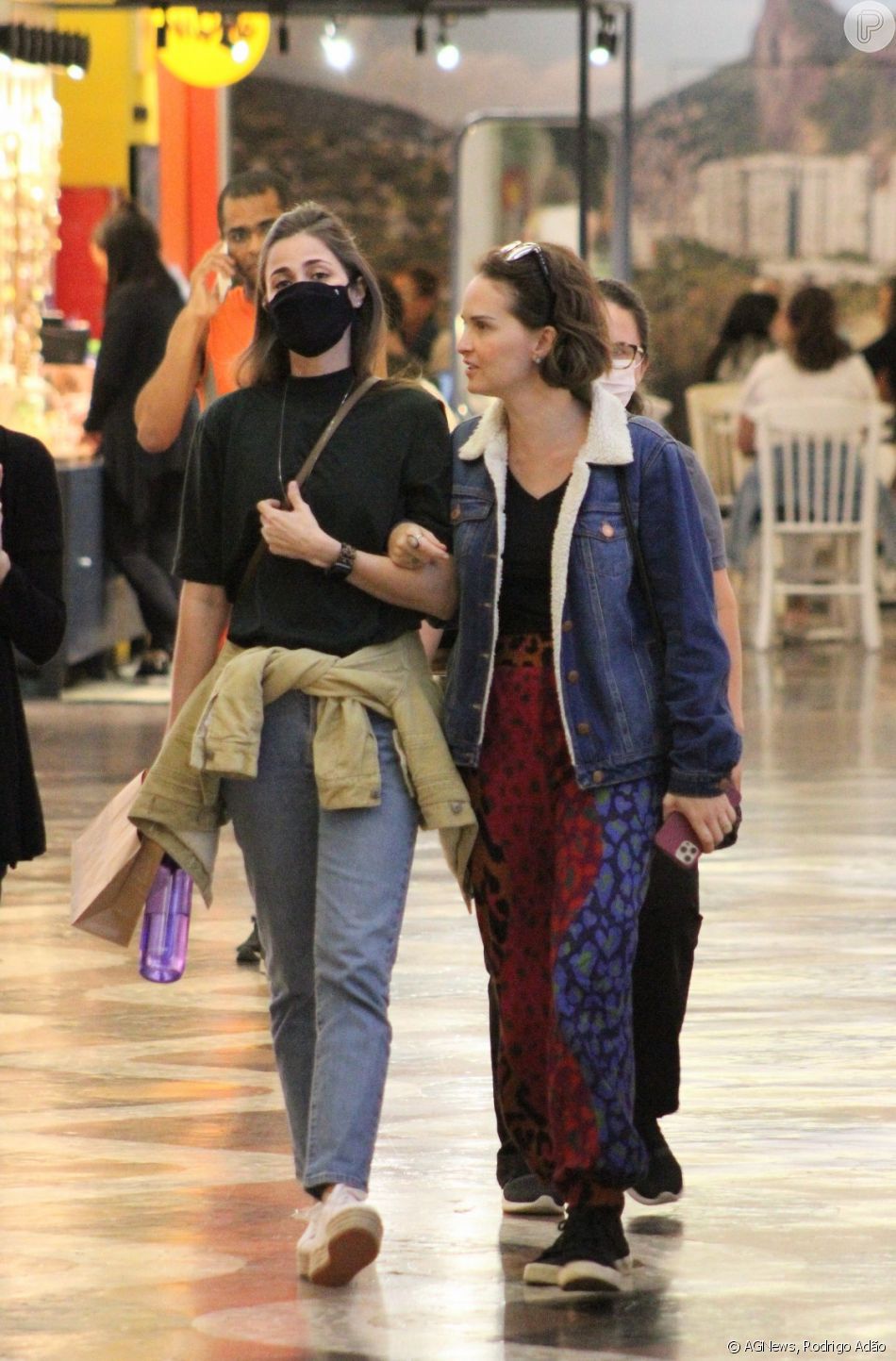 Namorada de Fernanda Souza, Eduarda Porto é ex-mulher do filho da atriz Maria Zilda