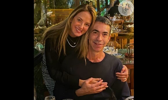 Cesar Tralli e Ticiane Pinheiro visitaram restaurante em Campos do Jordão em 24 de junho de 2022