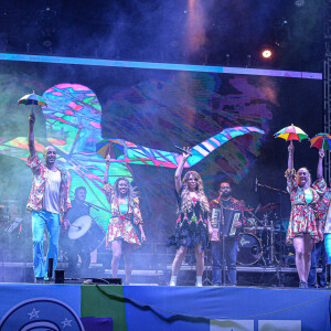 Antes, a plateia já havia protestado contra o atual presidente da República Jair Bolsonaro (PL)