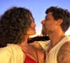 Jesus Luz e Aline Campos estão fazendo uma viagem romântica pela Chapada dos Veadeiros
