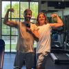 Daniel Cady e Marcelo Sangalo exibem os braços musculosos em foto publicada pelo nutricionista