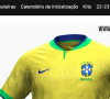Camisa 1 da Seleção Brasileira é inspirada na Copa do Mundo de 2002, onde o Brasil se consagrou pentacampeão. A informação é do Globo Esporte