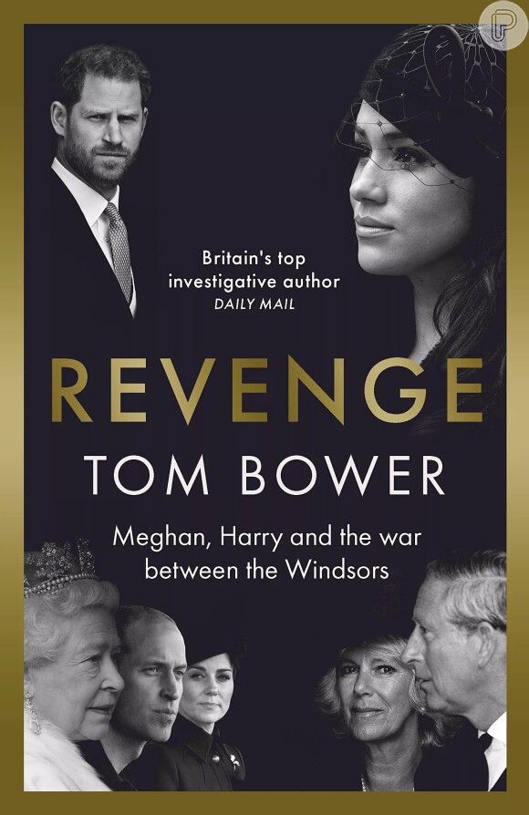 Veja a capa do novo livro sobre os bastidores da família real envolvendo Meghan Markle e príncipe Harry ('Revenge: Meghan, Harry and the war between the Windsors')