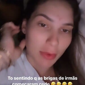 Virgínia Fonseca contou que a filha mais velha, Maria Alice, só quer dormir com ela