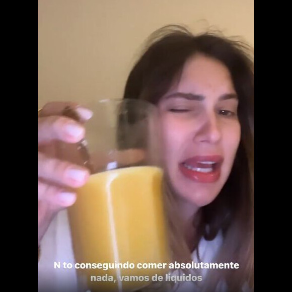 Virgínia Fonseca estava sentindo muitos enjoos também