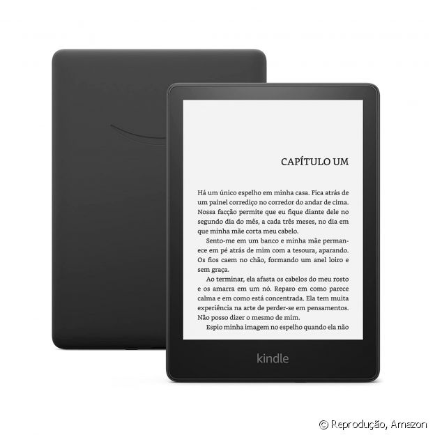 Kindle Paperwhite com temperatura de luz ajustável, Amazon