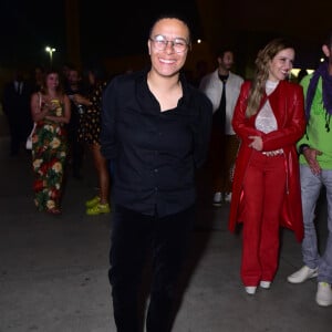 Maria Gadú compareceu ao show de Caetano Veloso na Cidade das Artes, no Rio de Janeiro