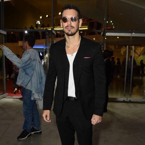 João Vicente de Castro marcou presença no show de Caetano Veloso na Cidade das Artes, no Rio de Janeiro