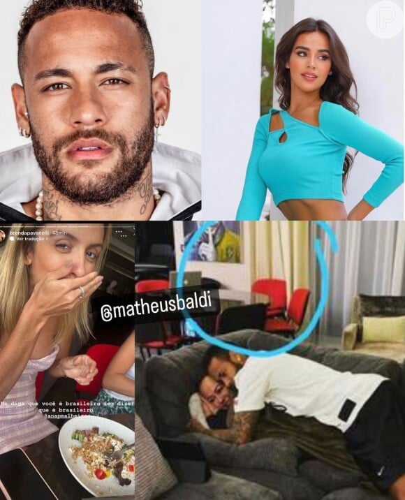 Neymar levou Brenda Pavanelli para sua casa? Internautas mais atentos notaram semelhanças nas cadeiras onde ela aparece e as da mansão do craque