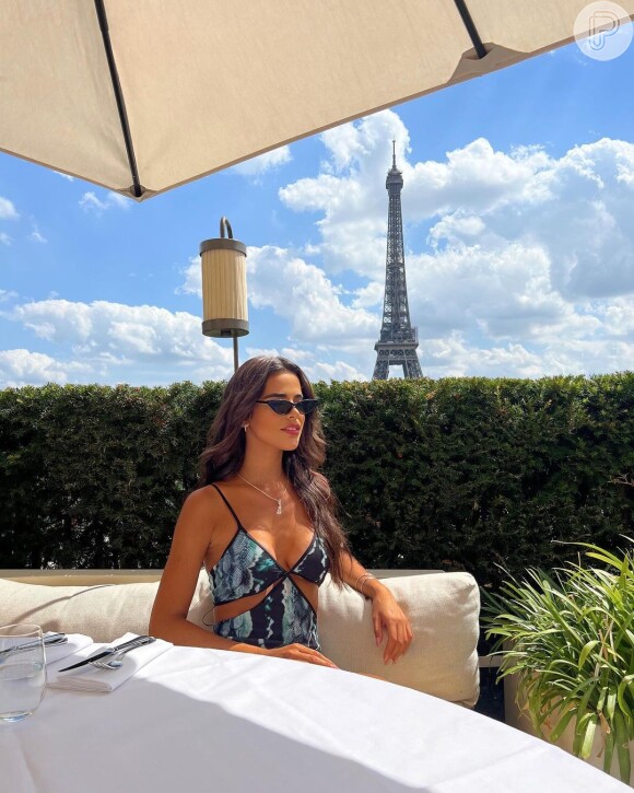 Brenda Pavanelli foi comparada a Bruna Marquezine, ex-namorada de Neymar, na web