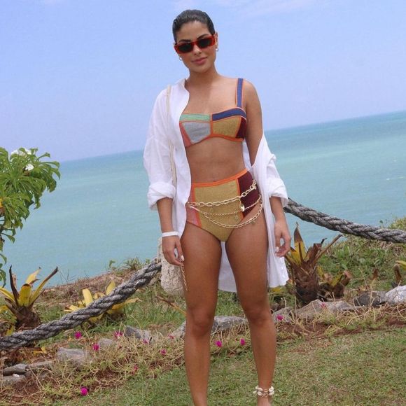 "se algum dia precisarmos dividir ou eu ser a provedora, não vejo problema", disse Munik Nunes sobre dividir conta com o noivo