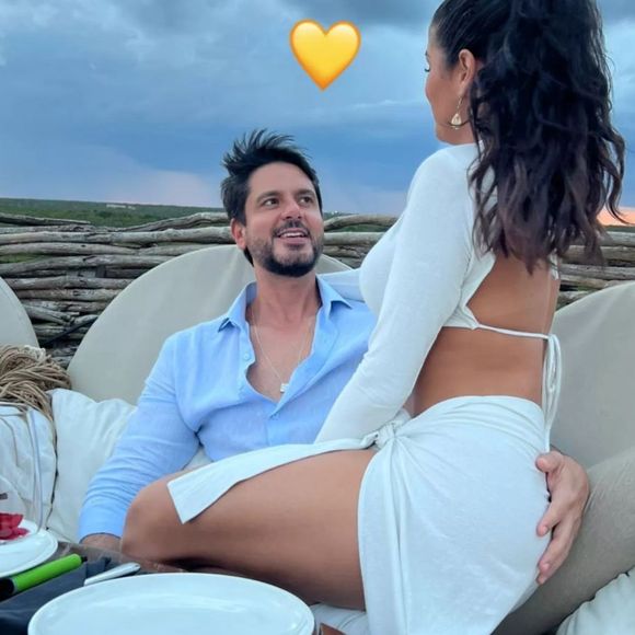 Munik Nunes e Paulo Simões fizeram viagem juntos