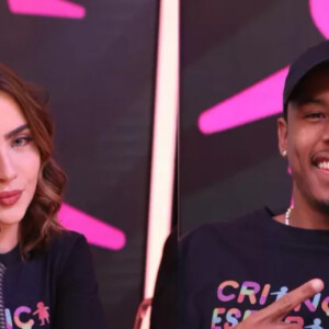 Jade Picon e Paulo André viveram um romance no 'BBB 22', reality da Globo