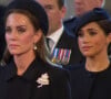 Meghan Markle e Kate Middleton vão separadas para o velório da Rainha 