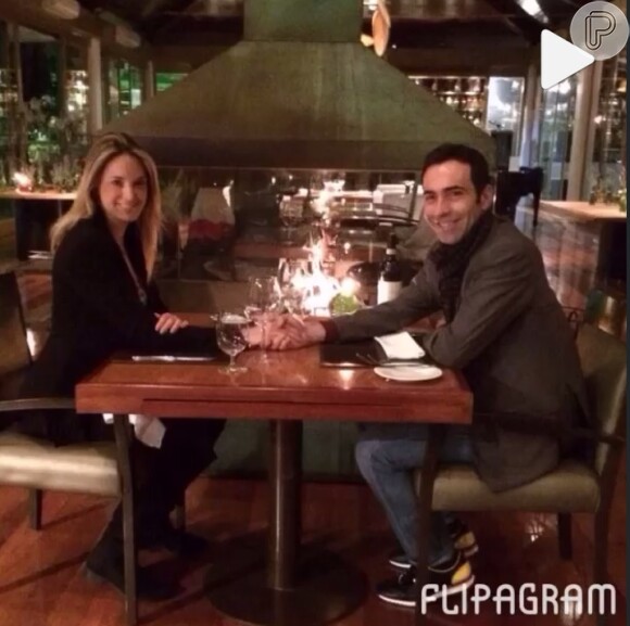 Ticiane Pinheiro e Cesar Tralli começaram a namorar em março de 2014