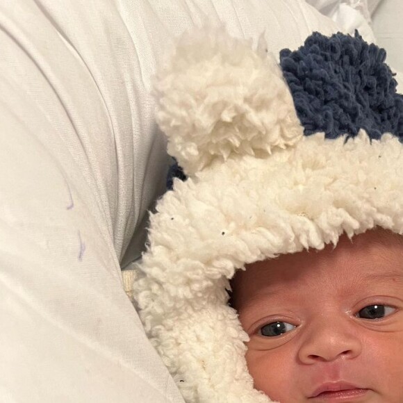 Filho de Viviane Araujo, Joaquim nasceu no último dia 6