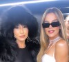 Sabrina Sato tietou Khloe Kardashian em evento de moda na Itália