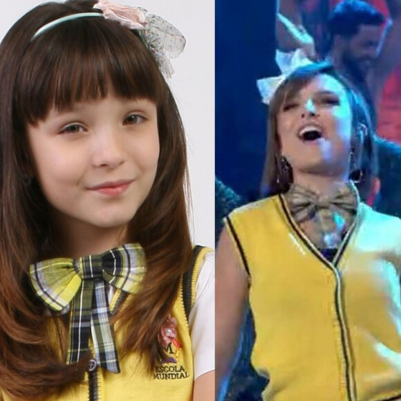 Larissa Manoela quebrou a web ao levar a novela 'Carrossel', do SBT, para a TV Globo