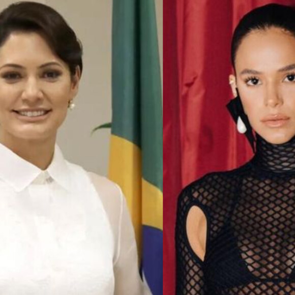 Bruna Marquezine foi criticada pela primeira dama do Brasil, Michele Bolsonaro
 
