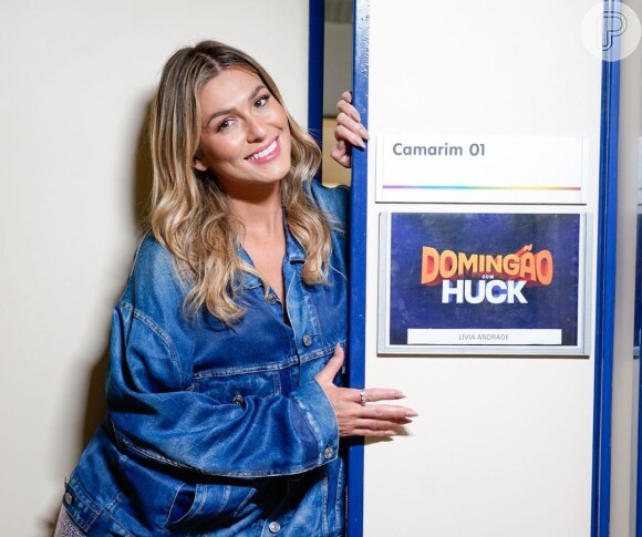 Lívia Andrade afastou rumores de saída TV Globo