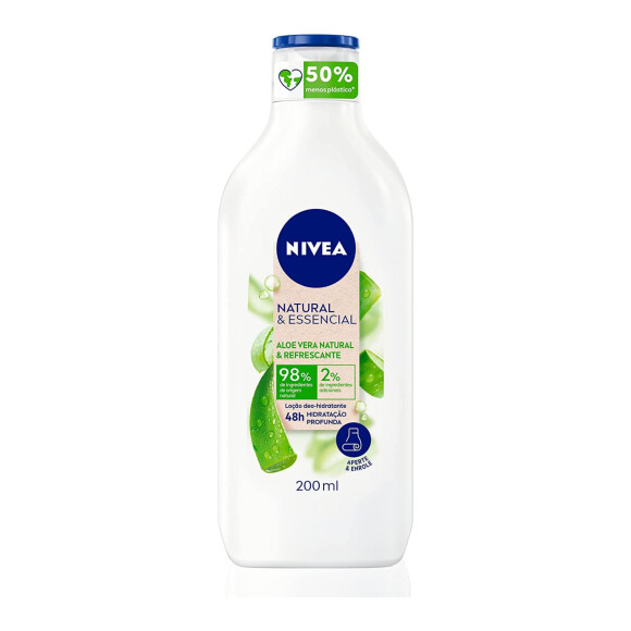 Hidratante corporal Natural&Essencial aloe vera refrescante, Nivea