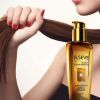 Óleo Extraordinário L'Oréal Paris, Elseve:  nutre os fios e garante um brilho com efeito natural nos cabelos por muito mais tempo