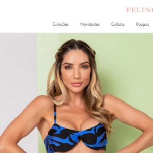 Biquíni animal print de Andressa Suita é da marca Sou Feline e custa R$ 379