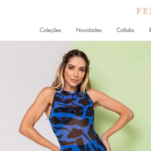 Vestido animal print de Andressa Suita também é da marca Sou Feline e custa R$ 499