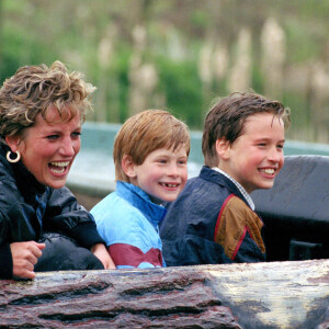 A avó paterna das crianças é a Princesa Diana, morta há 25 anos em um acidente de carro