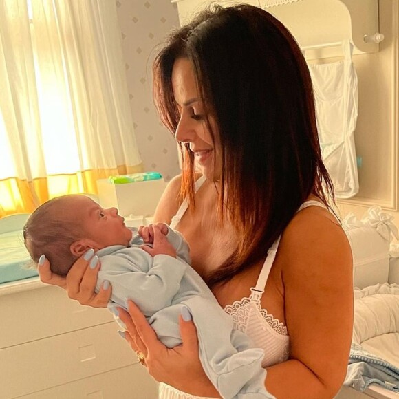 Viviane Araujo deu à luz Joaquim no dia 6 de setembro de 2022