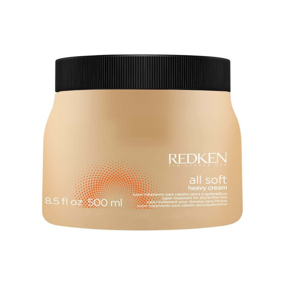 Máscara de tratamento All Soft, Redken: forte aliado no dia a dia de quem tem cabelos grisalhos! É essencial para quem tem cabelos ressecados e quebradiços