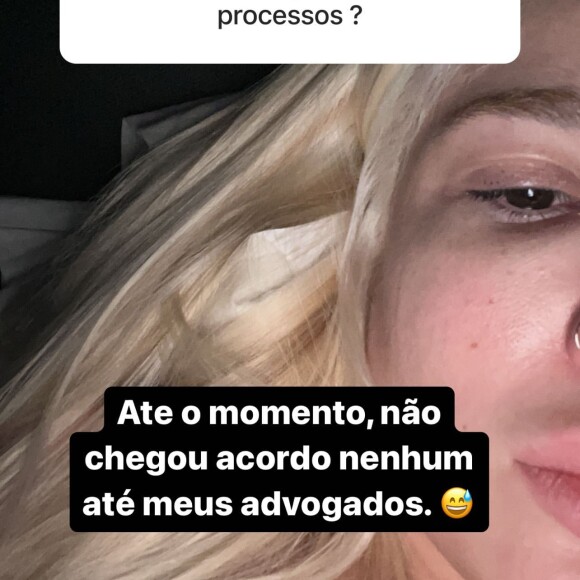 Karoline Lima informou que ainda não há nenhum acordo com Éder Militão