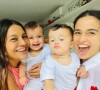 Dira Paes parabenizou filhas de Nanda Costa e Lan Lanh nas redes sociais