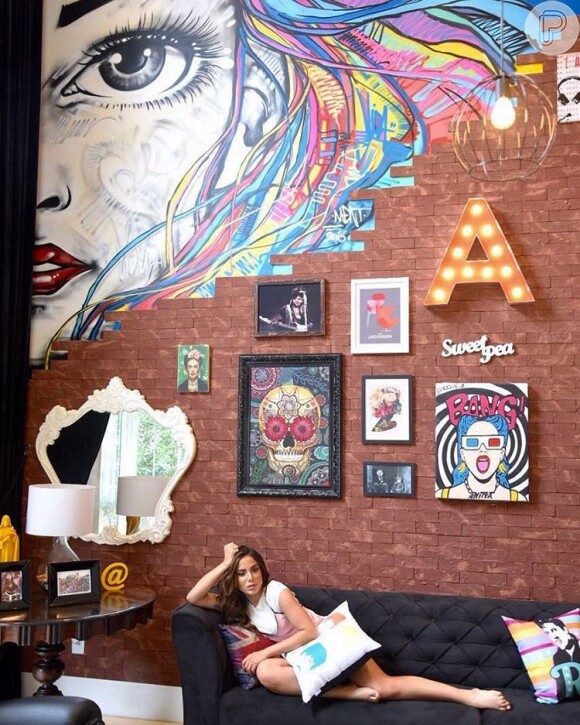 Casa de Anitta foi inspirada 'na popstar que ela é', segundo a design de interiores responsável pela decoração
