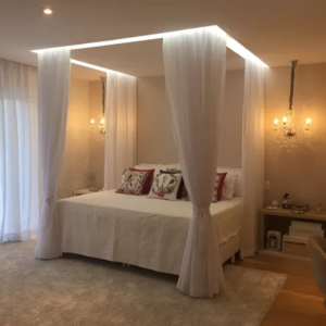 Quarto de Anitta tem predominância do branco