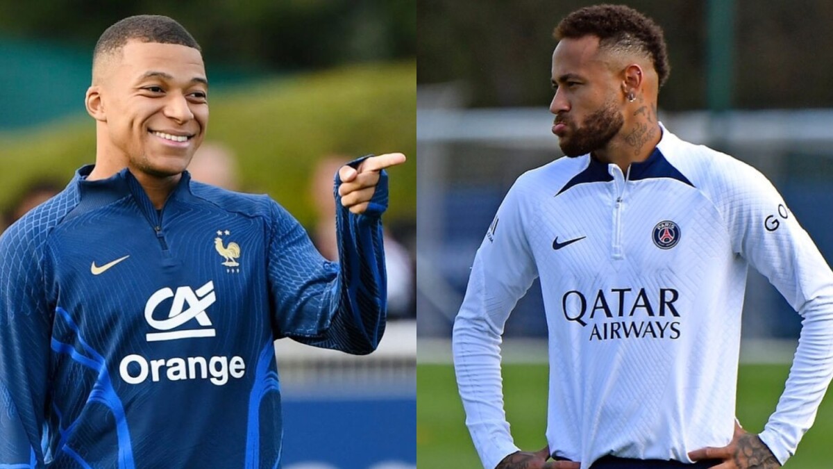 Vini fica surpreso ao saber que Mbappé não queria Neymar no PSG