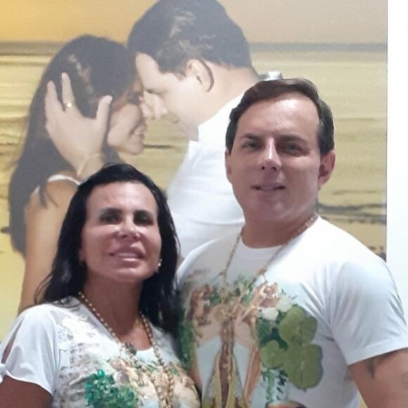 Gretchen se casou em setembro de 2020 com o saxofonista Esdras de Souza