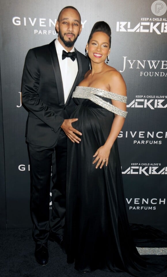 Alicia Keys e Swizz Beatz são papais do segundo filho, Genesis Ali Dean