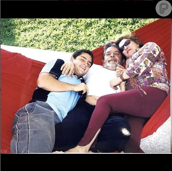 Luís Claudio costuma compartilhar momentos em família nas redes sociais