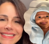 Viviane Araujo voltou a encantar os seguidores com fotos fofas de Joaquim, o primeiro filho