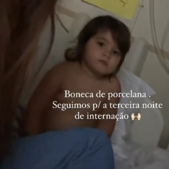 Apesar do susto, Raika já está bem melhor e deve ter alta do hospital nesta sexta-feira (04)