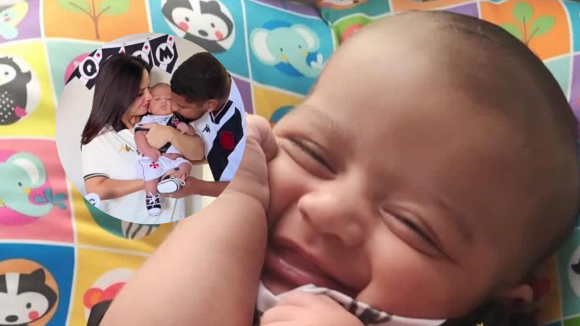 Filho de Viviane Araujo completa 2 meses e o tema da festa prova que o bebê já nasceu pé-quente. Fotos!