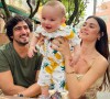 Thaila Ayala e Renato Góes são pais de Francisco, de 11 meses