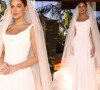 Casamento de Ma Tranchesi: a influenciadora usou vestido de noiva assinado por Sandro Barros