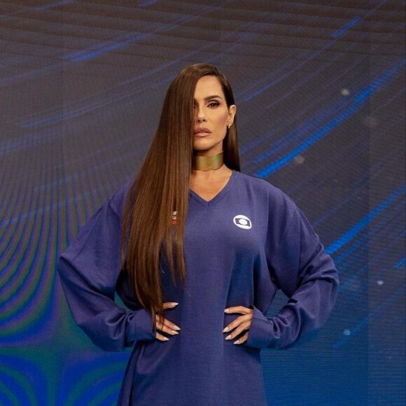 Deborah Secco no SporTV: apresentadores, repórteres e outros funcionários têm se incomodado com a atenção que ela tem recebido na atração