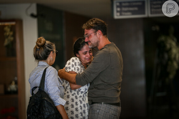 Viúva de Erasmo Carlos recebeu consolo da família