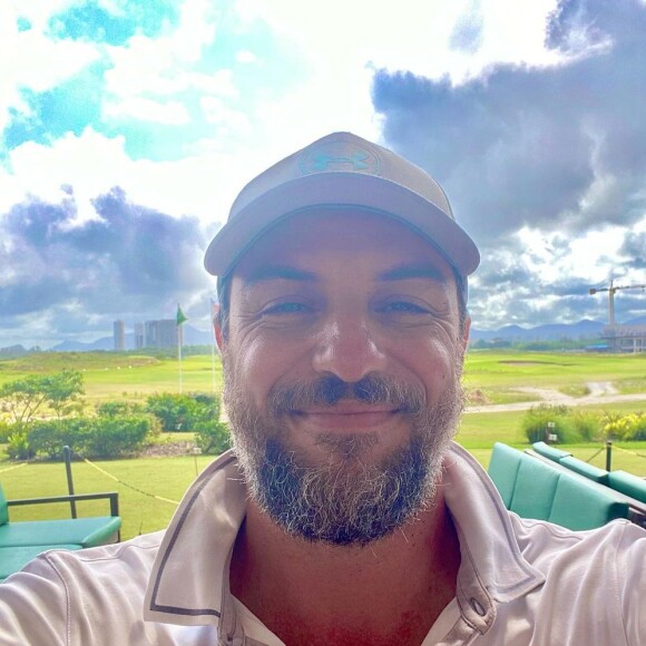 Atualmente, Rodrigo Lombardi está com 46 anos
