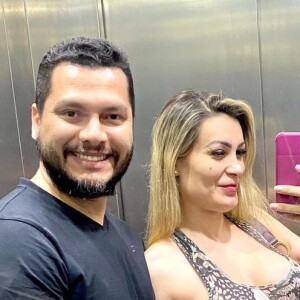 Andressa Urach durante a gravidez de Leon