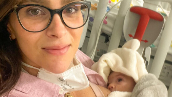 Mulher de Juliano Cazarré pede orações para a filha caçula, de 5 meses: 'Piorou bastante'