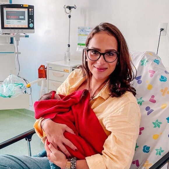 Filha mais nova de Juliano Cazarré e Letícia Cazarré, Maria Guilhermina pode estar com quadro de infecção